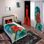 ست اتاق خواب طرح کریستیانو رونالدو کد 4789