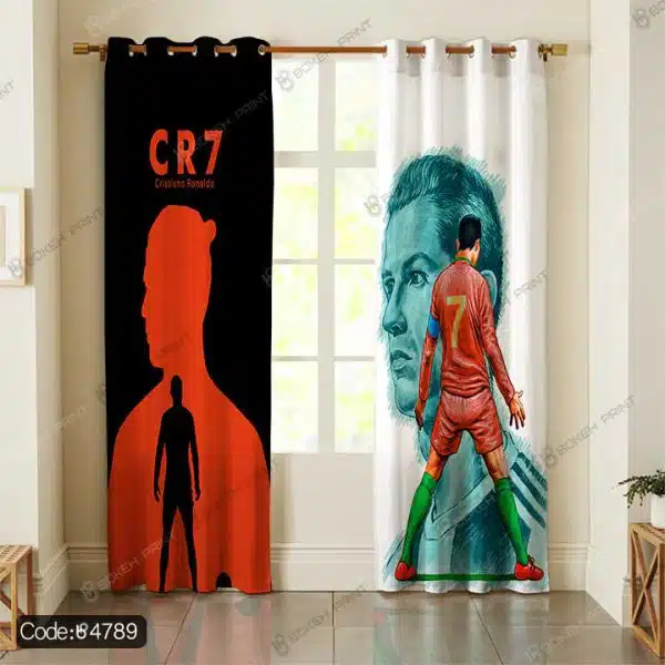 پرده طرح کریستیانو رونالدو کد 4789