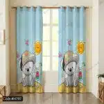 پرده کودک طرح خرس کد 4798