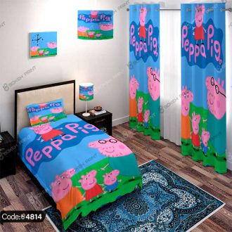 ست اتاق خواب طرح پپا پیگ Peppa Pig کد 4814