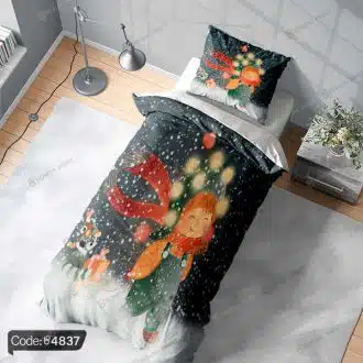 روتختی طرح پسر و برف کد 4837