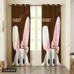 پرده کودک طرح خرگوش کد 4865