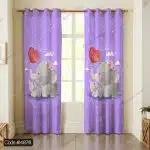 پرده اتاق کودک طرح فیل کد 4876