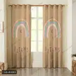 پرده طرح رنگین کمان کد 4883