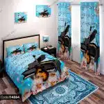 ست اتاق خواب طرح پیانو و گیتار کد 4884