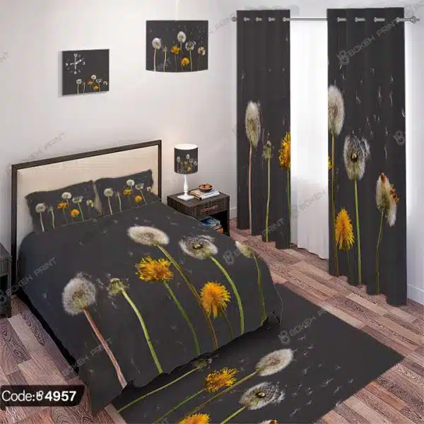 ست اتاق خواب طرح قاصدک کد 4957