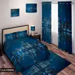 ست اتاق خواب طرح منظره شهر کد 5000