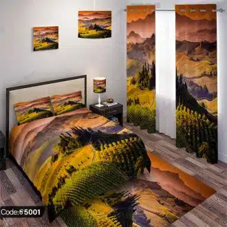 ست اتاق خواب منظره کد 5001