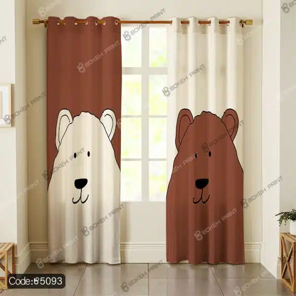 پرده خرس کد 5093