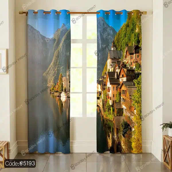 پرده طرح منظره کد 5193