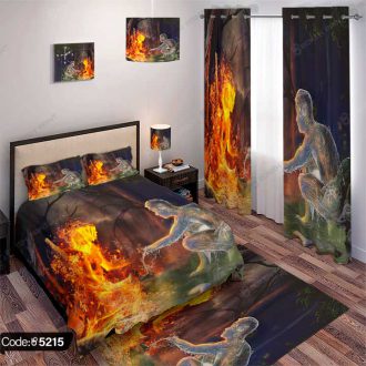 ست اتاق خواب مرد آبی و زن آتشی کد 5215