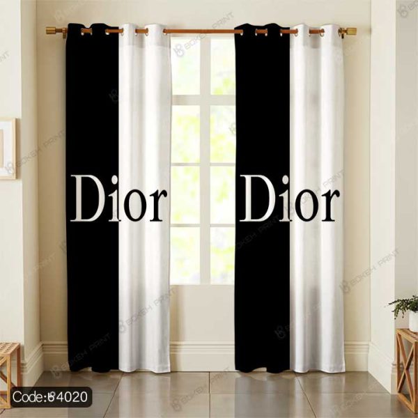 پرده طرح دیور Dior کد 4020