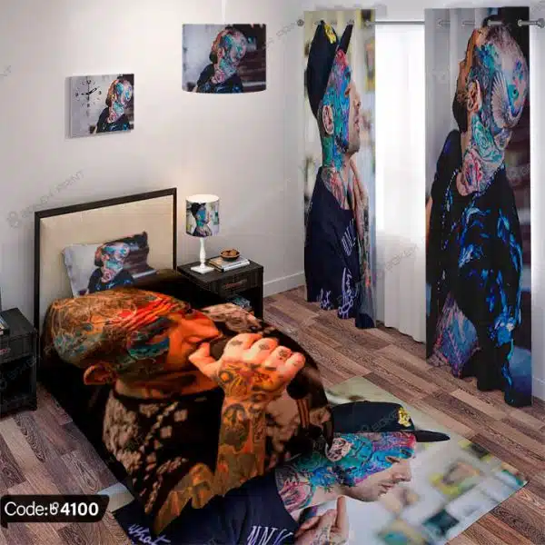 ست اتاق طرح خواننده تتلو کد 4100