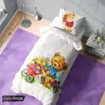 روتختی طرح خرس و گل کد 4124