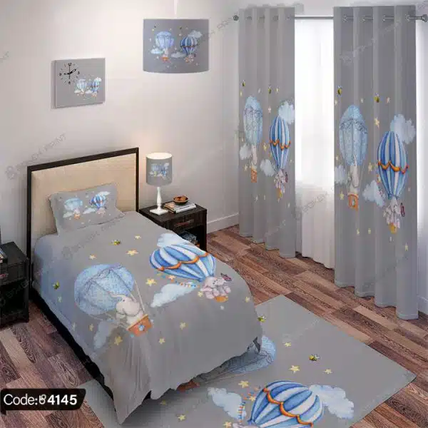 ست اتاق طرح فیل و بالن کد 4145