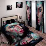 ست اتاق نقاشی چهره دختر کد 4173