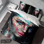 روتختی نقاشی چهره دختر کد 4173