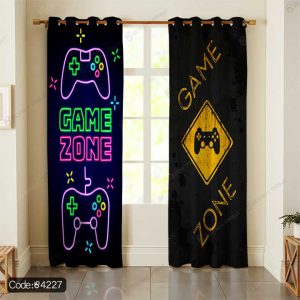 پرده طرح گیم زون Game Zone کد 4227