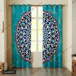 پرده پانچ کاشی کد 1011