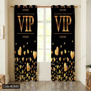 پرده پانچ قلب VIP کد 2885
