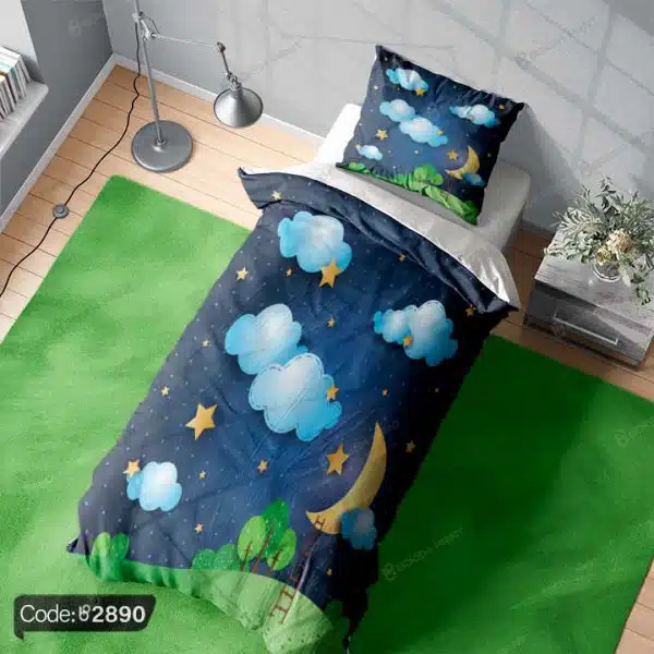 روتختی سه بعدی ماه و ستاره کد 2890