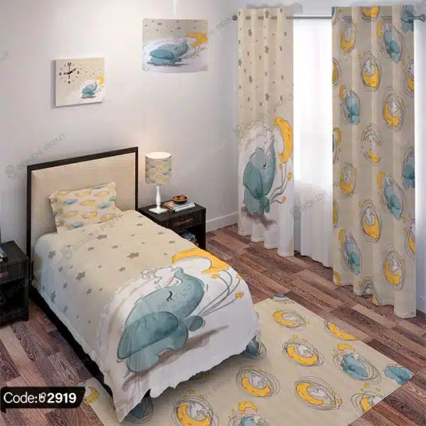 ست اتاق خواب کودک فیل کد 2919