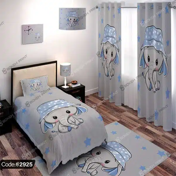 ست اتاق خواب کودک فیل کد 2925