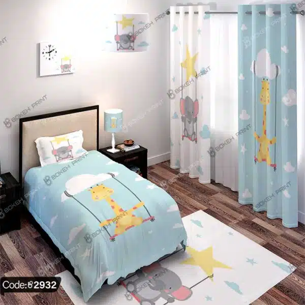 ست اتاق خواب فیل کودک کد 2932