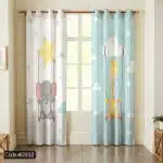 پرده پانچ فیل کودک کد 2932