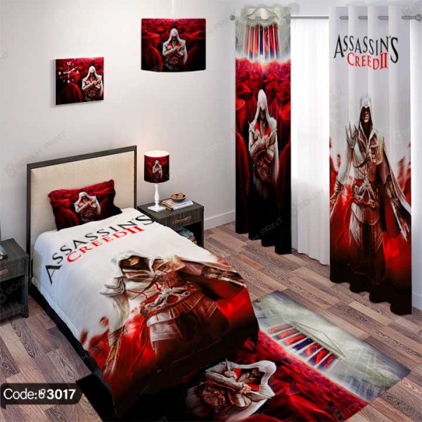 ست اتاق خواب اساسینزکرید Assassin's Creed کد 3017