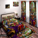 ست اتاق خواب نقاشی ایرانی سنتی کد 3152