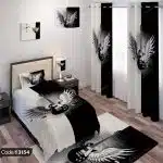 ست اتاق خواب پر گیتار Black & White کد 3154