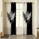 پرده چاپی پر گیتار Black & White کد 3154