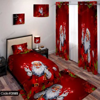 ست اتاق خواب بابانوئل کریسمس کد 3185