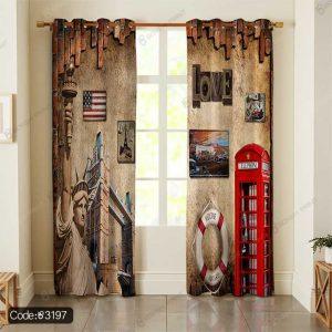 پرده پانچ امریکا (تندیس ازادی) کد3197