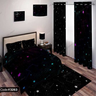 ست اتاق خواب ستاره منظومه شمسی کد 3263