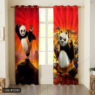 پرده چاپی انیمیشن پاندا کونگفوکار کد 3282