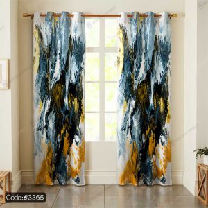 پرده چاپی نقاشی فانتزی ابرنگی کد 3365