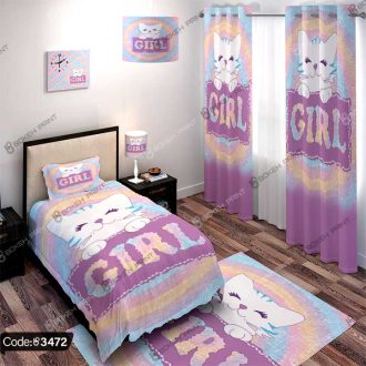 ست اتاق خواب گربه GIRL کد 3472