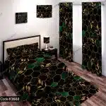 ست اتاق خواب هندسی سه بعدی کد 3502