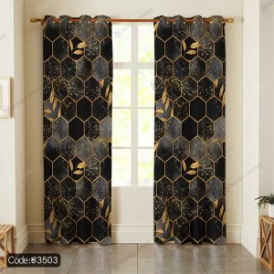 پرده پانچ هندسی سه بعدی کد 3503