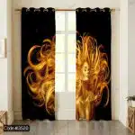 پرده پانچ دختر طلایی کد 3520