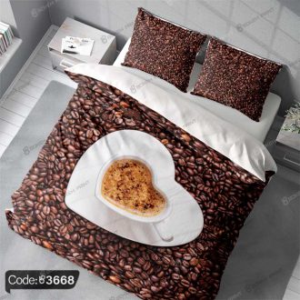 روتختی طرح قهوه و فنجان کد 3668