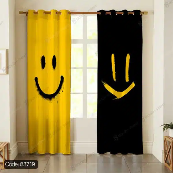 پرده پانچ لبخند FAKE SMILE کد 3719