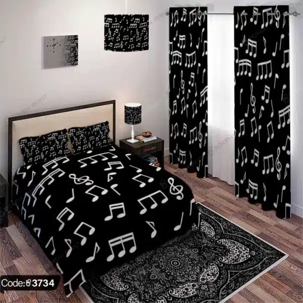 ست اتاق خواب اسپرت موسیقی کد 3734