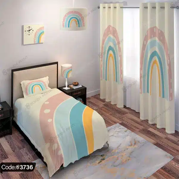 ست اتاق خواب رنگین کمان کد 3736
