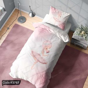 روتختی سه بعدی دخترخجالتی صورتی کد 3857