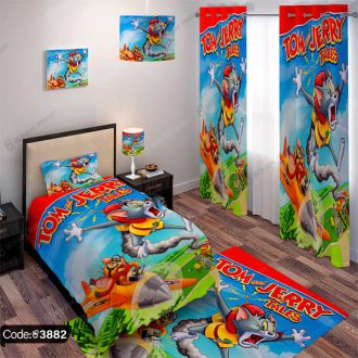 ست اتاق خواب تام و جری Tom & Jerry کد 3882