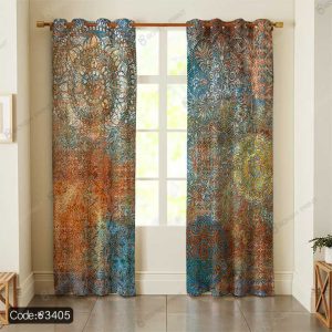 پرده چاپی پتینه سنتی کد 3405