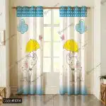 پرده چاپی فیل کد 1014